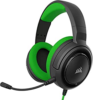 【中古】【非常に良い】Corsair ゲーミングヘッドセット HS35 STEREO Stereo Gaming Headset -Green- PC PS4 Switch? SP866 CA-9011197-AP