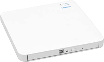 【中古】Logitec iPhone スマホ タブレット DVDプレーヤー・CDレコーダー PC不要 ポータブルCD ワイヤレス Wi-Fi（高速11ac） iOS/Android ウォークマン｜ドリエム店