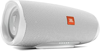 【中古】JBL CHARGE4 Bluetooth金棒引き IPX7雨合羽/USB Type-C申し受ける/パッシブラジエーター積み上げる 白いこと JBLCHARGE4WHT【国内置き目品】