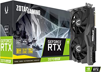 【中古】ZOTAC ゾタック GAMING GeForce RTX 2070 SUPER MINI グラフィックスボード VD7074 ZT-T20710E-10M｜ドリエム店