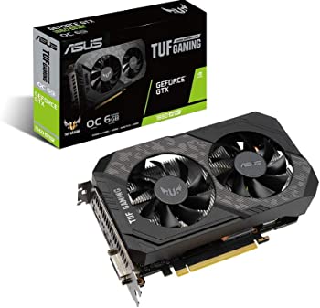 【中古】ASUS NVIDIA GeForce GTX 1660 SUPER 積み上げる デュアルファンモデル 6G TUF-GTX1660S-O6G-GAMING