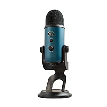 【中古】【非常に良い】Blue Microphones Yeti USB コンデンサー マイク Black & Teal イエティ ブラック & ティール BM400BT PC MAC PS4 USB ストリーミング 配信 スト|ドリエム店