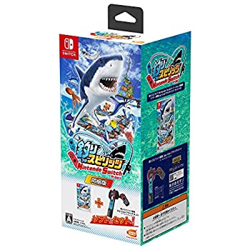 【中古】釣りスピリッツ Nintendo Switchバージョン同梱版（ソフト+専用Joy-Conアタッチメント for Nintendo Switch1セットつき）-Switch