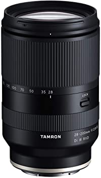 【中古】Tamron 28-200 F/2.8-5.6 Di III RXD ソニーミラーレスフルフレーム/APS-C E-マウント用、ひな形電話番号:AFA071S700、黒いこと