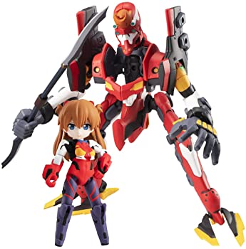 【中古】【非常に良い】【限定販売】デスクトップアーミー ヱヴァンゲリヲン新劇場版 式波・アスカ・ラングレー＆エヴァンゲリオン2号機