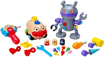 【中古】アンパンマン くみたてDIY ノーズパンチでたいけつだ! ねじねじアンパンマンごうとねじねじだだんだんDX セガトイズ