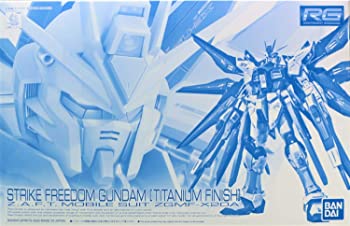 【中古】【非常に良い】RG 1/144 ストライクフリーダムガンダム[チタニウムフィニッシュ] プラモデル (ホビーオンラインショップ限定)