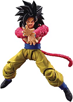 【中古】S.H.フィギュアーツ ドラゴンボールZ スーパーサイヤ人4 孫悟空 約150mm PVC&ABS製 塗装済み可動フィギュア