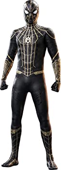 【中古】ムービー・マスターピース スパイダーマン:ノー・ウェイ・ホーム スパイダーマン ブラック&ゴールドスーツ版 1/6スケールフィギュア 29,459円