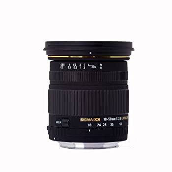 【中古】シグマ 18-50mm F2.8 EX DC MACRO デジタル専用 キヤノン用｜ドリエム店