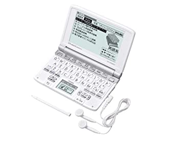 【中古】CASIO Ex-word (エクスワード) 電子辞書 XD-SW9100 手書きパネル搭載 音声対応 24コンテンツ収録 英語エントリーモデル|ドリエム店
