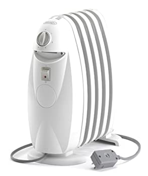 【中古】DeLonghi オイルラジエターヒーター 小型L字型フィン5枚 【1～3畳用】 TRN0505JS｜ドリエム店