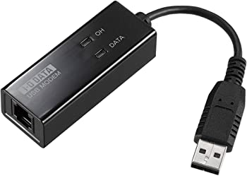 【中古】【人並み外れたに好いたらしい】I-O DATA アナログモデム USB繋ぎ合わせる/外後ばらい/56kbps/V.90 USB-PM560ER