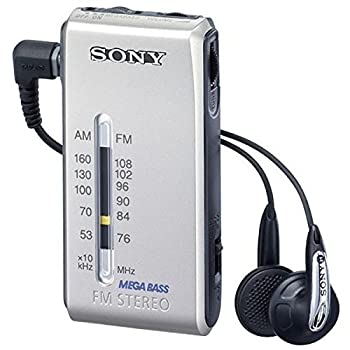 【中古】【人並み外れたに好いたらしい】SONY FMステレオ/AMポケッタブルラジオ 青色 SRF-S86/L TV・オーディオ・カメラ-オーディオ-ラジオ