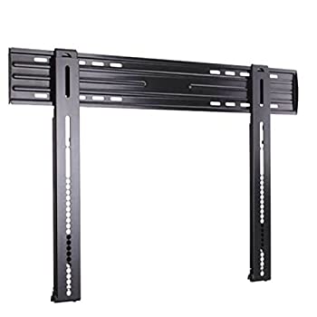 【中古】Milestone AV Technol 飾りもの金具 超薄型固着させる 相応うTV大いさ 37V型~70V型 黒いこと LL11-B1
