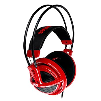 【中古】SteelSeries Siberia v2 Full-size Headset (red) 51104