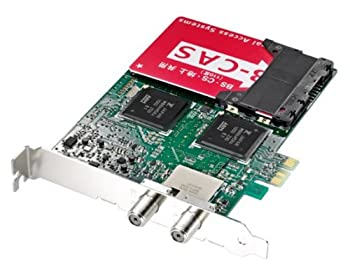 【中古】I-O DATA Wチューナー&Wトランスコード搭載 地上・BS・110度CS対応TVキャプチャ PCI Express GV-MVP/XSW|ドリエム店