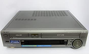 【中古】SONY WV-H5 VHSハイファイ／ステレオハイエイトビデオデッキ (premium vintage)｜ドリエム店