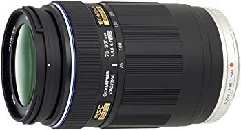 【中古】【非常に良い】OLYMPUS 超望遠ズームレンズ M.ZUIKO DIGITAL ED 75-300mm F4.8-6.7 ブラック