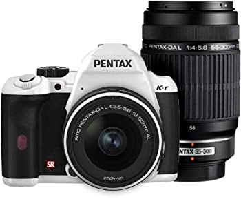 【中古】PENTAX デジタル一眼レフカメラ K-r Wズームキット ホワイト K-rWZK WH｜ドリエム店