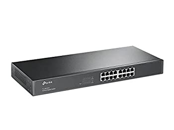 【中古】【非常に良い】TP-Link Giga対応 スイッチングハブ 16ポート 金属筺体 TL-SG1016|ドリエム店