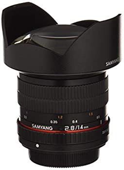 【中古】SAMYANG 単興味の中心広角水晶体 14粍 F2.8 ソニー αA用 フルサイズ相応う