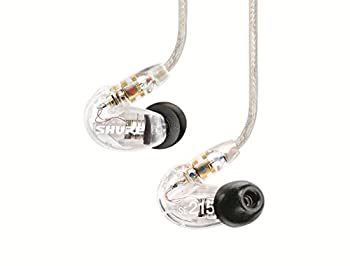 【中古】【非常に良い】SHURE イヤホン SEシリーズ SE215 カナル型 高遮音性 クリアー SE215-CL-J｜ドリエム店