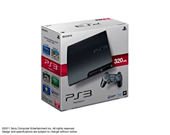 【中古】【非常に良い】PlayStation 3 (320GB) チャコール・ブラック (CECH-3000B)【メーカー生産終了】