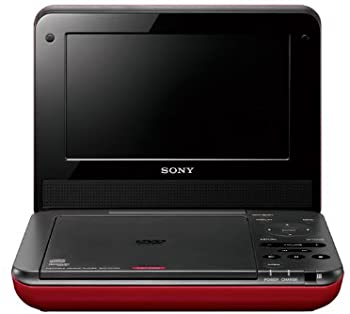 【中古】SONY ポータブルDVDプレイヤー FX750 レッド DVP-FX750/R｜ドリエム店