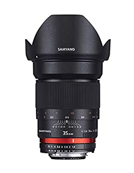 【中古】SAMYANG 単焦点レンズ 35mm F1.4 ソニー αA用 フルサイズ対応