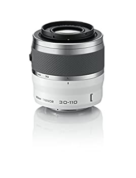 【中古】Nikon 望遠ズームレンズ 1 NIKKOR VR 30-110mm f/3.8-5.6 ホワイト ニコンCXフォーマット専用｜ドリエム店