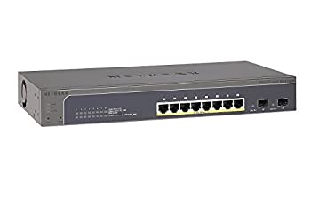 【中古】NETGEAR 座標軸2スマートスイッチギガビット10界面(PoE+ 8界面30W/総べてで130W)/VLAN QoS ACL IGMP LAG/ GS510TP-100AJS