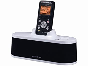 【中古】【非常に良い】OLYMPUS ICレコーダー機能付ラジオ録音機 ラジオサーバーポケット(スピーカー&アンテナステーション付) PJ-25