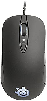 【中古】【非常に良い】【国内正規品】レーザー式 ゲーミングマウス SteelSeries SENSEI [RAW] Rubberized Black 62155 [並行輸入品]