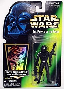 【中古】スターウォーズ ベーシックフィギュア　THE POWER OF THE FORCE　デス・スター　ガンナー