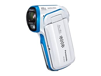 【中古】パナソニック デジタルムービーカメラ 防水仕様 ホワイト HX-WA3-W｜ドリエム店 30,787円