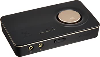 【中古】ASUS 7.1chドルビーサラウンド対応USBオーディオデバイス XONAR U7
