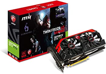 【中古】MSI N770GTX Twin Frozr 4S OC グラフィックスボード BIOHAZARD6 DC付 日本正規代理店品 VD5051 N770GTX Twin Frozr 4S OC画像