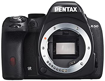 【中古】【人並み外れたに好いたらしい】RICOH デジタル一眼一眼レフ PENTAX K-50 上半身 黒いこと K-50 BODY BLACK 10885