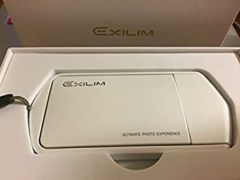【中古】【人並み外れたに好いたらしい】CASIO EXILIM デジタル写真器 1200万絵素 白いこと 無償性表現スタイル写真器 EX-TR15WE