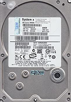 【中古】Hitachi hua721050kla330?500?GB 7200rpm 3.5インチSATA / 300ハードドライブ|ドリエム店