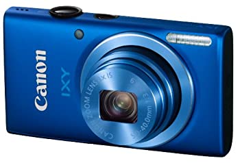 【中古】【人並み外れたに好いたらしい】Canon デジタル写真機 IXY 100F(青色) 広角28粍 光学8倍望遠レンズ IXY100F(BL)