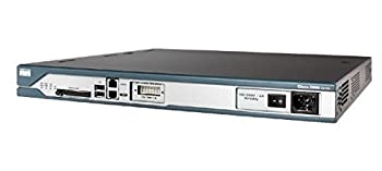 【中古】【非常に良い】Cisco 2811 Integrated Services Router - 1 x NME, 2 x PVDM - 2 x 10/100Base-TX LAN, 2 x USB - Refurbished - CISCO2811-RF