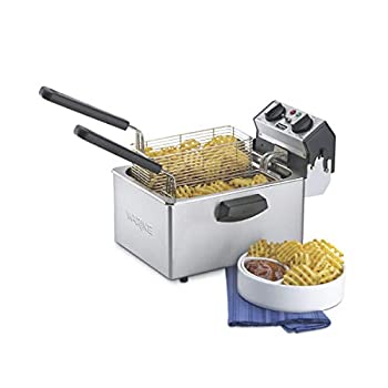 【中古】Waring Commercial WDF75RC 120-volt Countertop Compact Electric Deep Fryer, 8.5-Pound by Waring