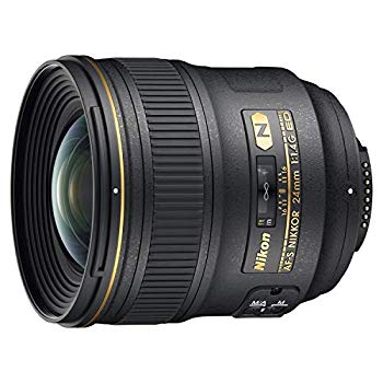 【中古】【非常に良い】Nikon 単焦点レンズ AF-S NIKKOR 24mm f/1.4G ED フルサイズ対応 wyw801m