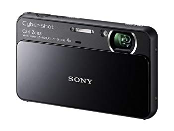 【中古】ソニー SONY デジタル写真機 Cybershot T110 1610万絵素CCD 光学ｘ4 黒いこと DSC-T110/B wgteh8f