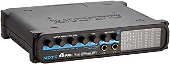 【中古】MOTU 4Pre 6イン8アウト Firewire / USB2 オーディオインターフェイス 4chマイクプリアンプ搭載モデル tf8su2k