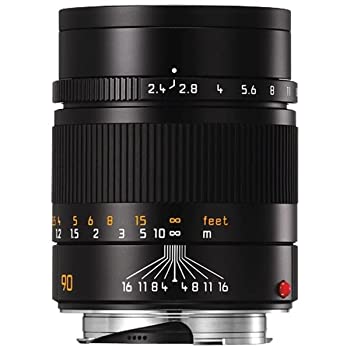 【中古】【人並み外れたに好いたらしい】Leica(ライカ) ズマリットM f2.4/90粍 黒いこと 11684 [ライカMマウント] 中望遠水晶体(MF水晶体)