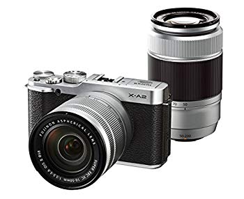 【中古】【非常に良い】FUJIFILM ミラーレス一眼 X-A2 ダブルズームレンズキット シルバー X-A2S1650II/50230II qqffhab