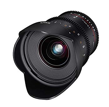 【中古】Rokinon 20???20?mm F / 1.9???22固定Prime 20?mm t1.9?Ed as UMC Cine DS Wide Angle Cineレンズfor Canon EF、ブラック 2zzhgl6